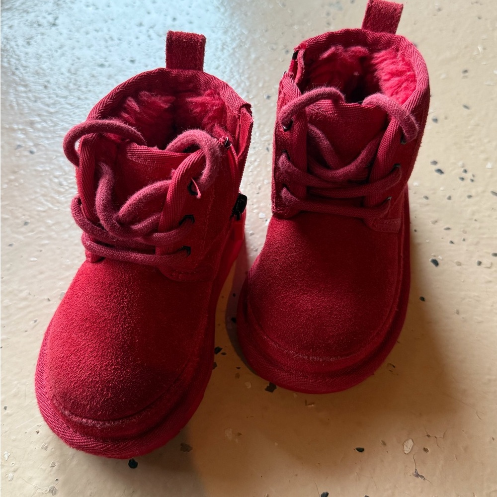 UGG Kids Red Boots